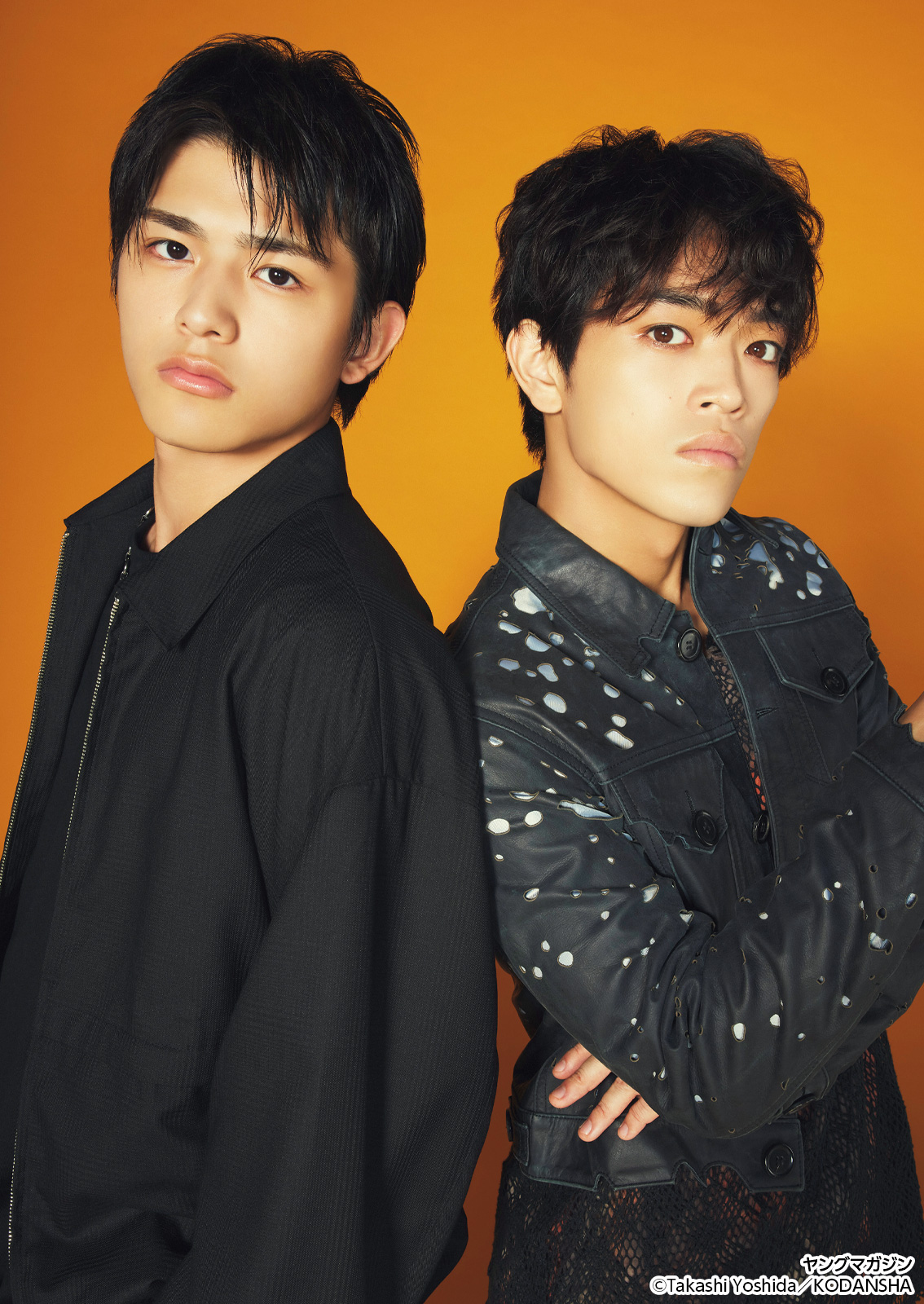 YM50号 表紙・巻頭｜原 嘉孝・篠塚大輝［timelesz］